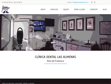 Tablet Screenshot of dentalalmenas.com